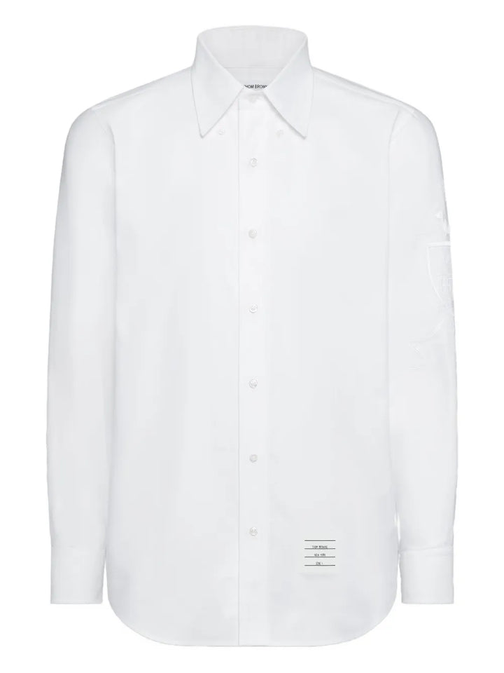 Straight Fit Button Down Shirt