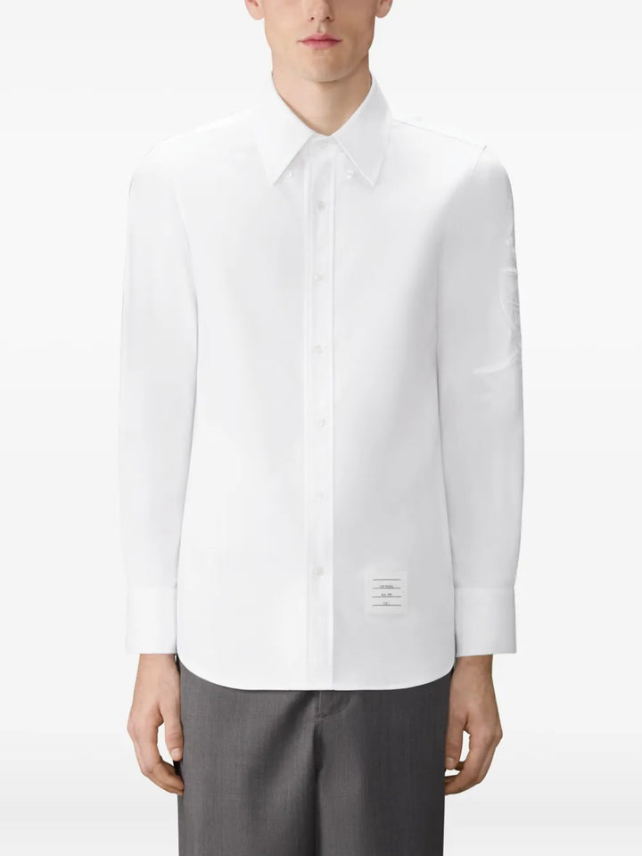 Straight Fit Button Down Shirt
