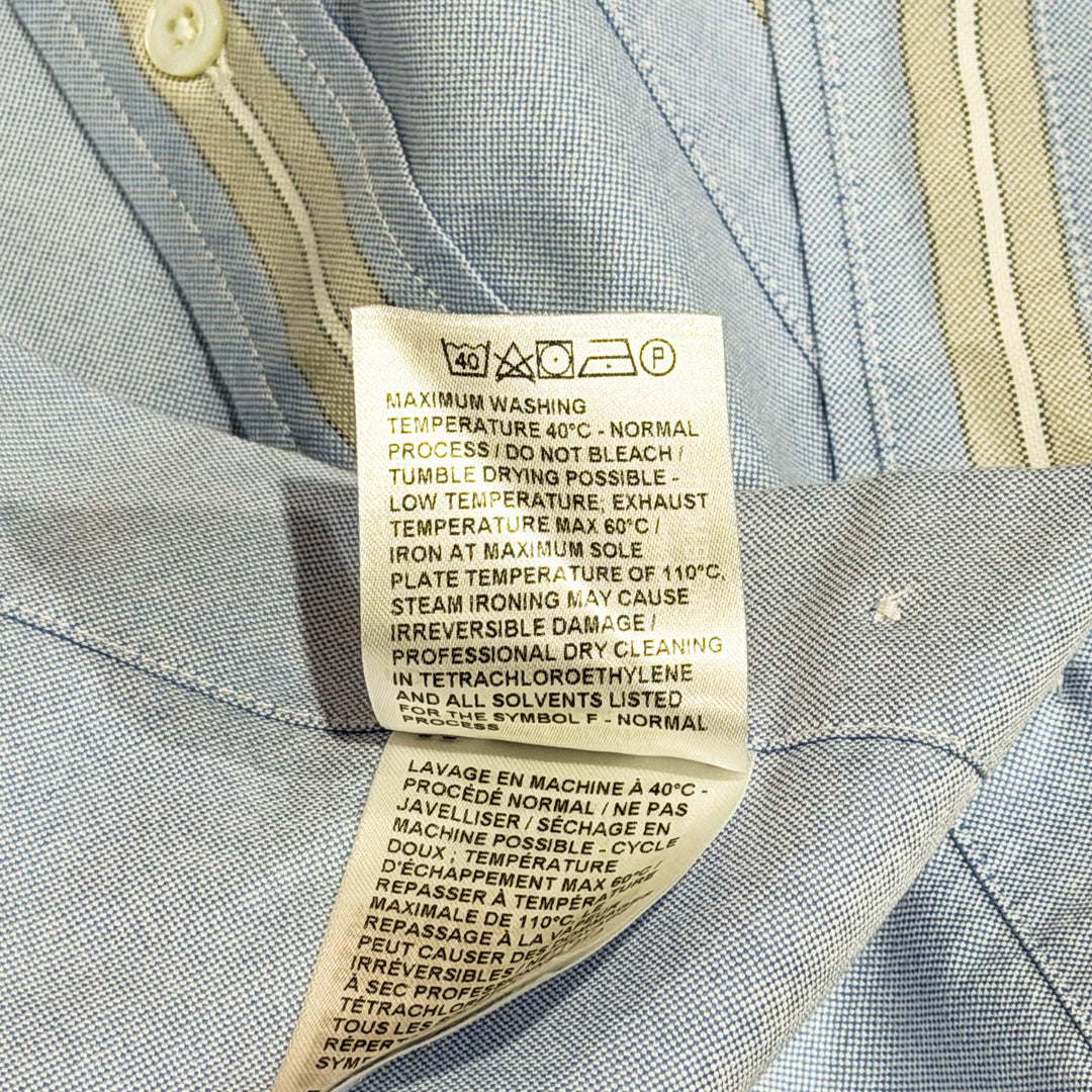 Straight Fit Button Down Short Sleeve Shirt