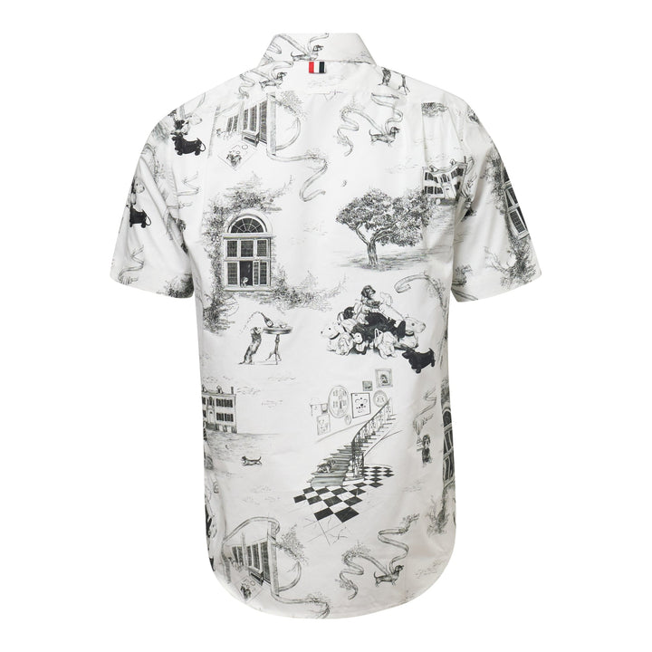 Straight Fit Button Down Shirt