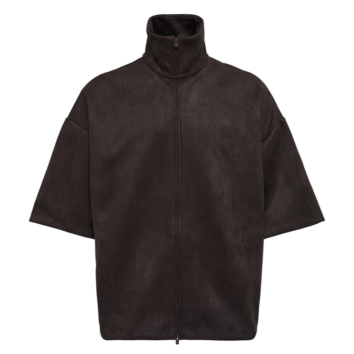 High Neck 3/4 Sleeve Jacket