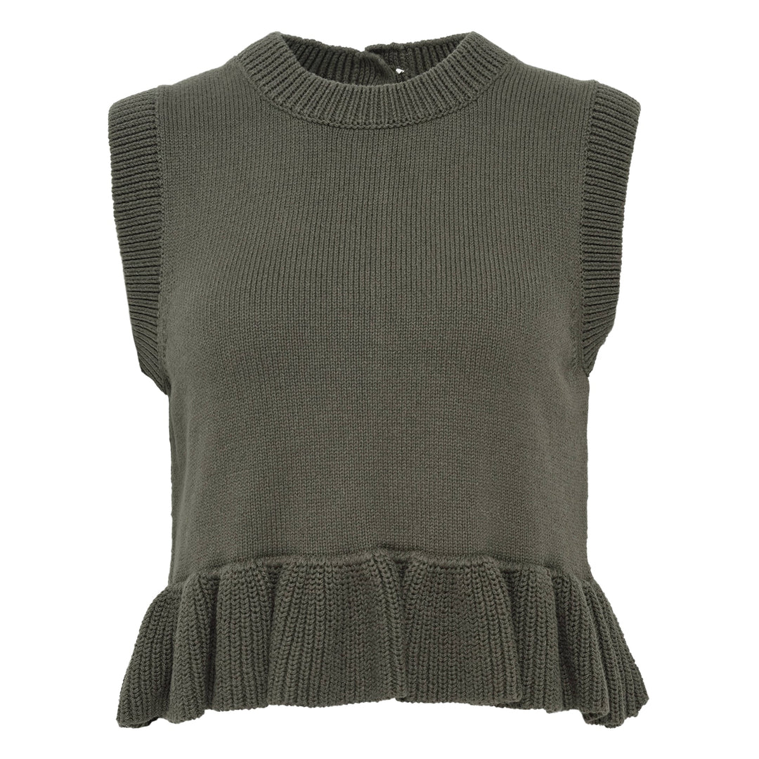 Billie Vest Cotton Silk Blend