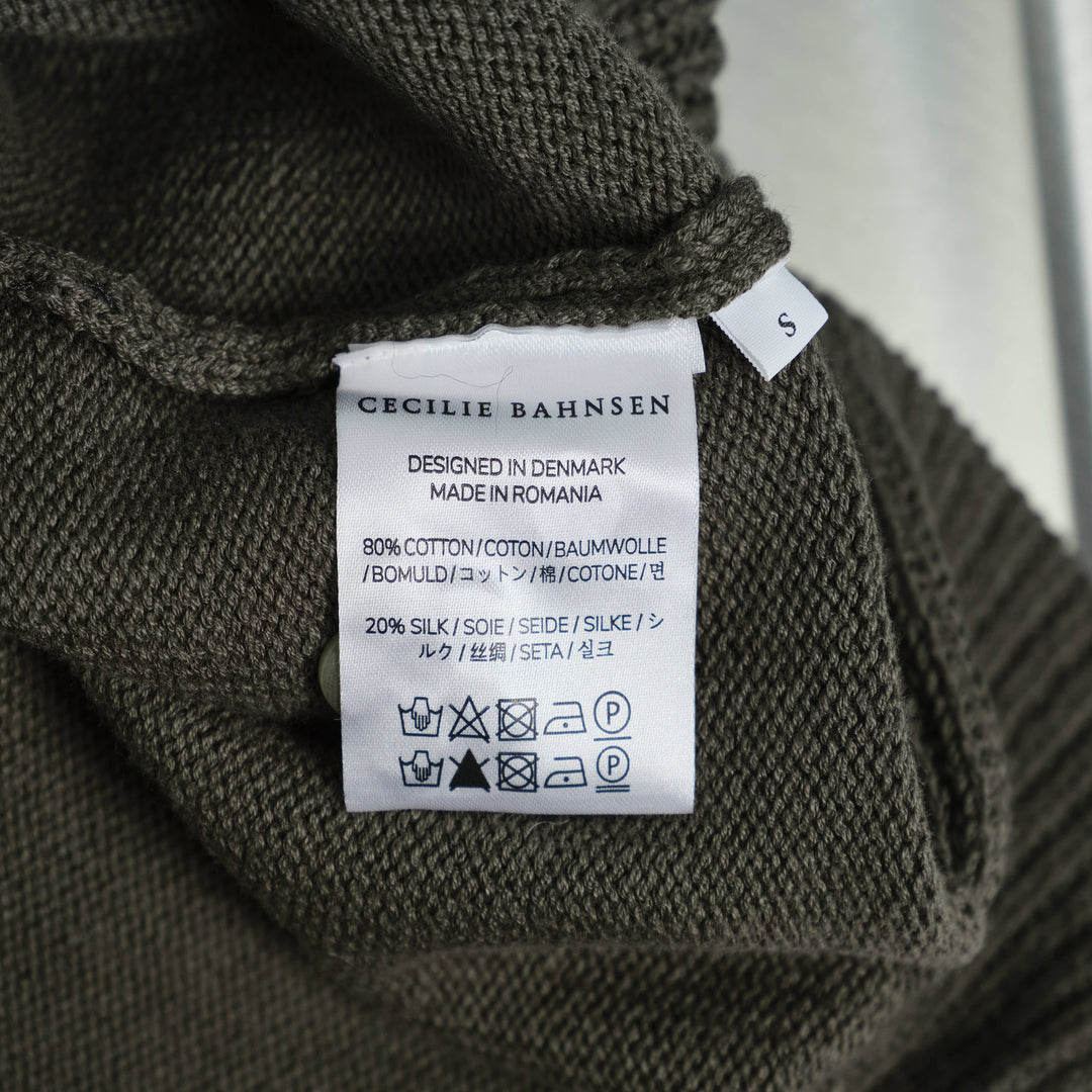 Billie Vest Cotton Silk Blend
