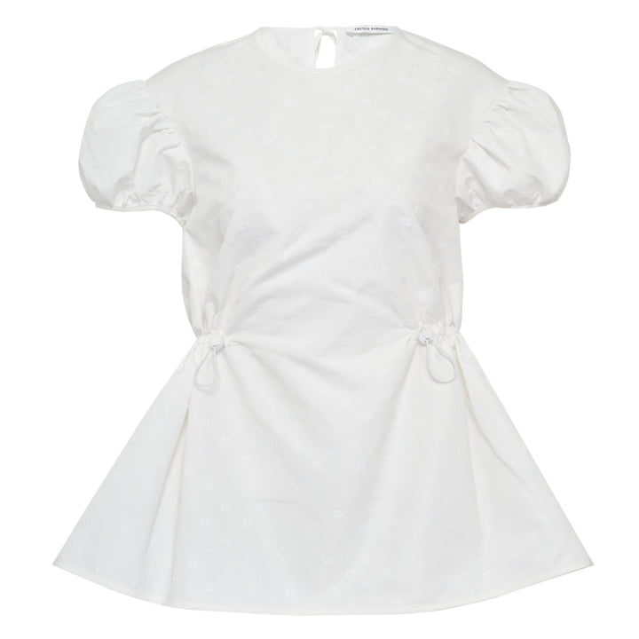 Chiara Top Iris Jacquard