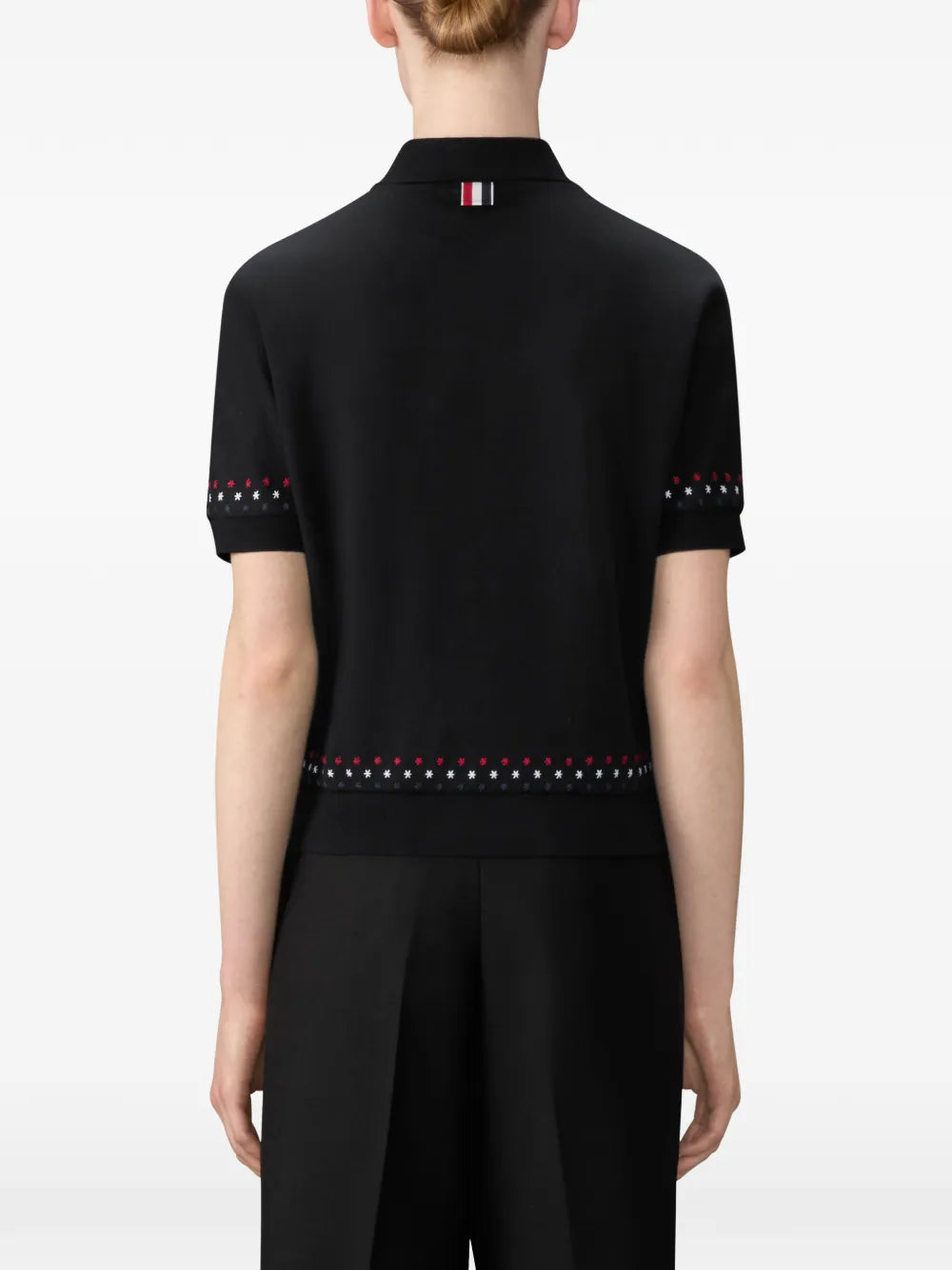 Short Sleeve Dolman Keyhole Polo