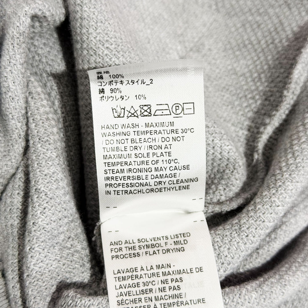 Rib Cuff Tee In Textured Pique