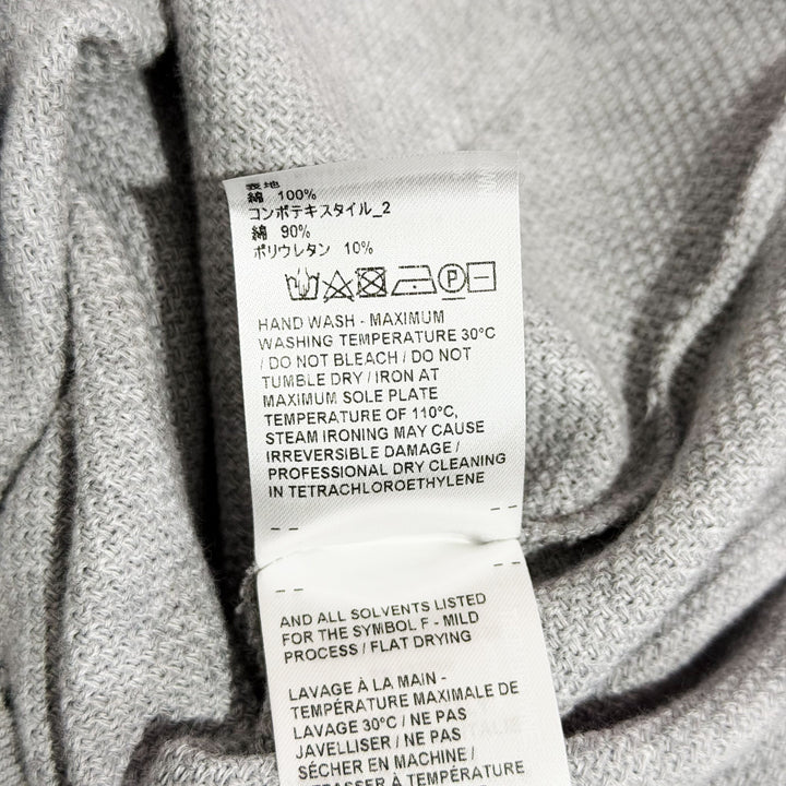 Rib Cuff Tee In Textured Pique