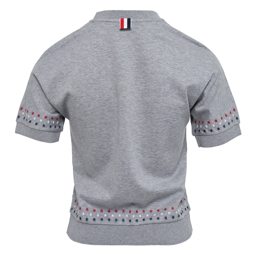 Short Sleeve Dolman Tee With Snow