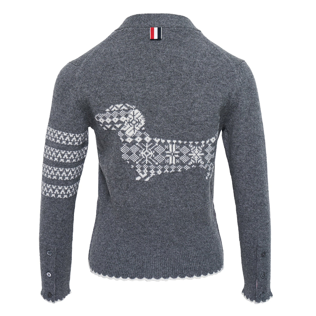 Holiday Hector Jersey Intarsia Cardigan