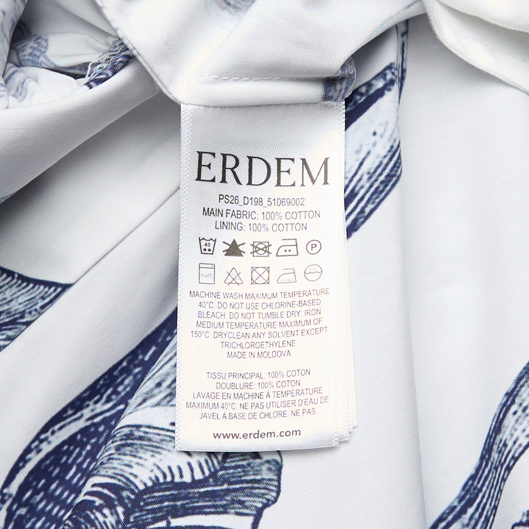 Erdem Short Sleeve Midi Shirt Dress – Available at Club 21, Official Retailer in Singapore, Malaysia & Thailand with Global Shipping Online