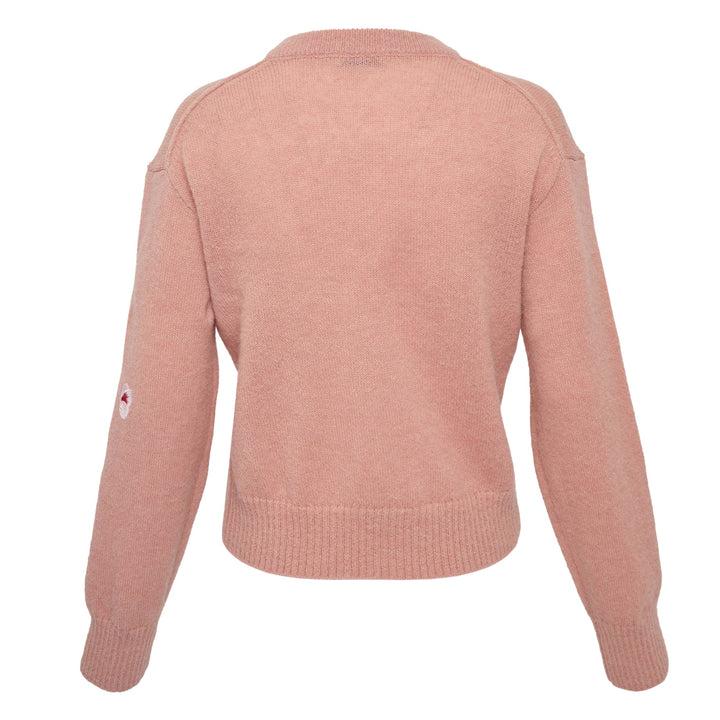 Crew Neck Cardigan Alpaca Blend