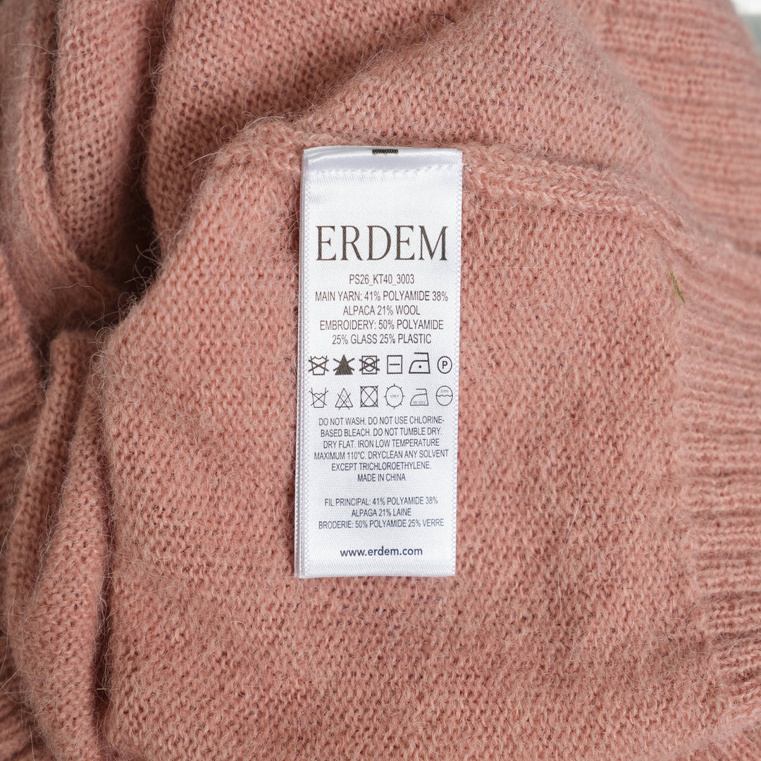 Crew Neck Cardigan Alpaca Blend