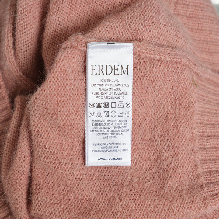 Crew Neck Cardigan Alpaca Blend