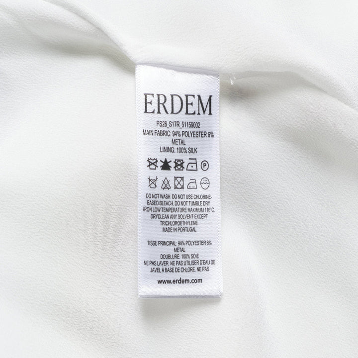 A-Line Midi Textured Satin Skirt