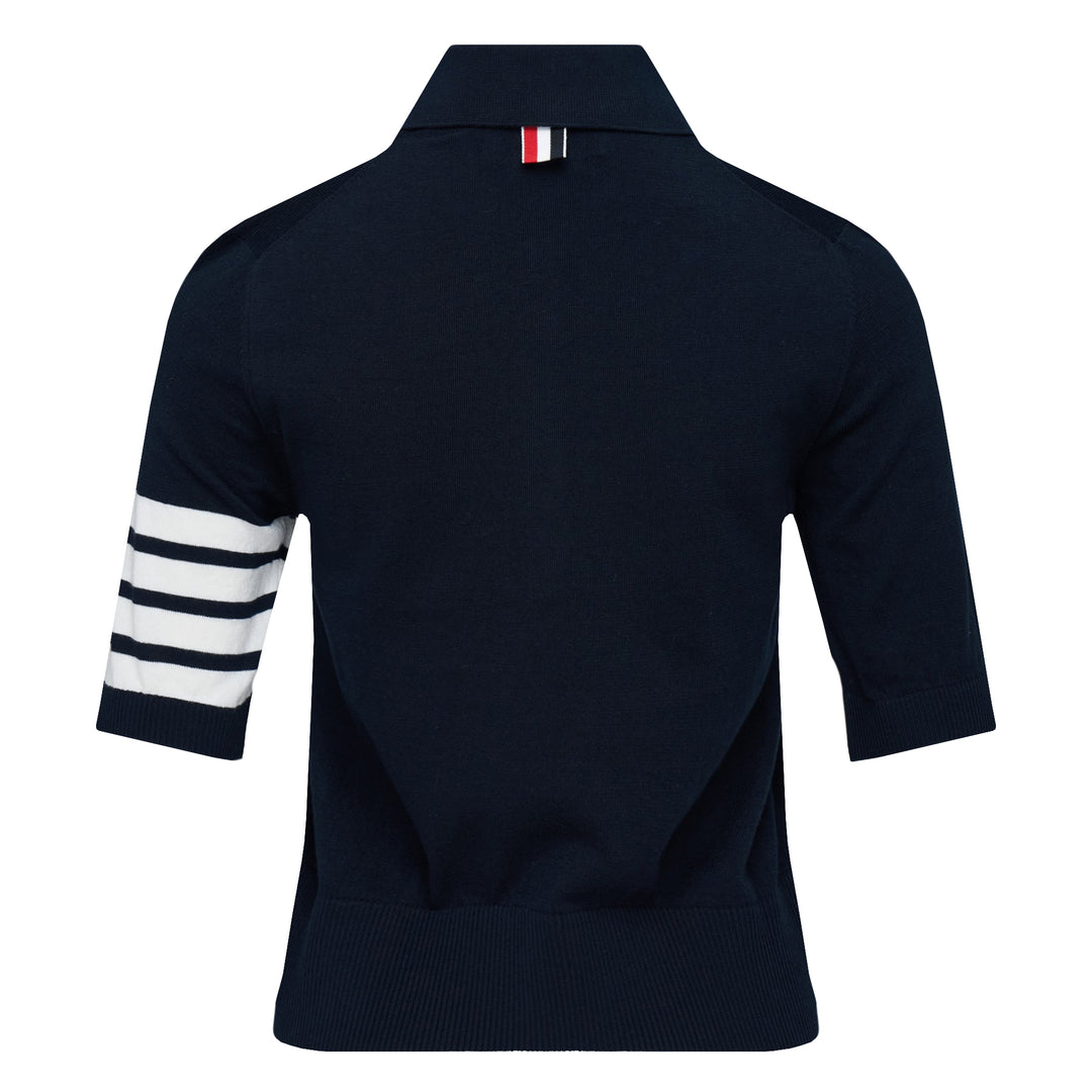 Tennis Racquets Intarsia Polo