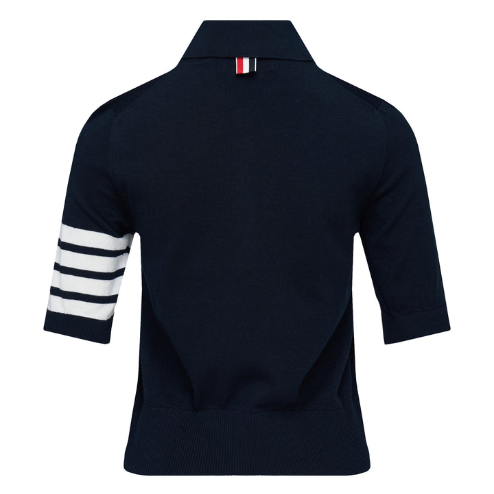 Tennis Racquets Intarsia Polo