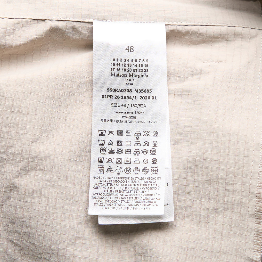 Maison Margiela Cotton Poly Ripstop Pants – Available at Club 21, Official Retailer in Singapore, Malaysia & Thailand with Global Shipping Online