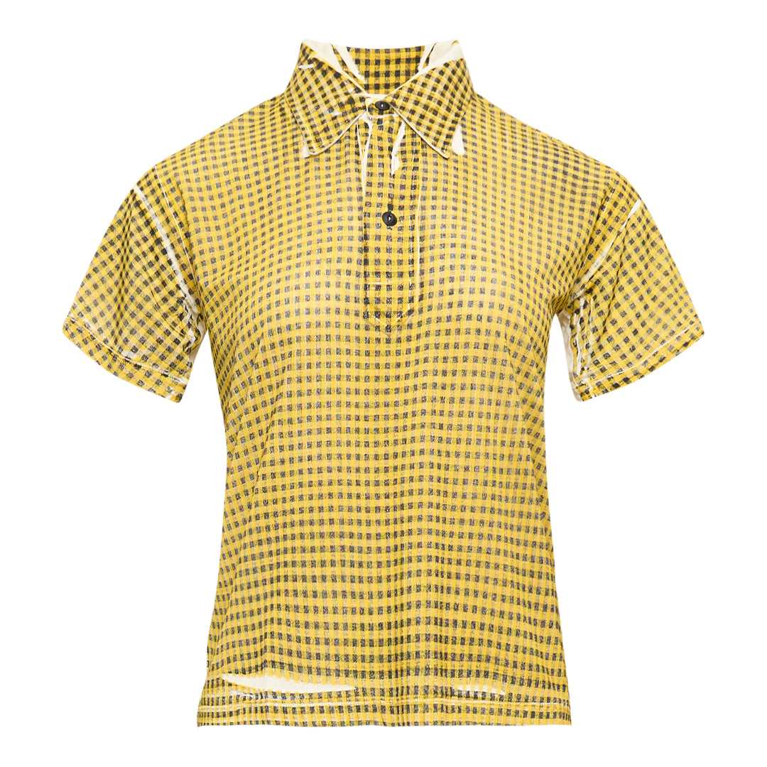 Maison Margiela Cupro Jersey Polo Shirt – Available at Club 21, Official Retailer in Singapore, Malaysia & Thailand with Global Shipping Online