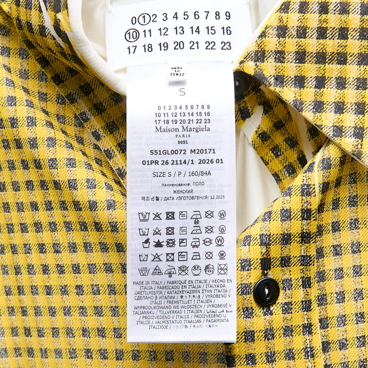 Maison Margiela Cupro Jersey Polo Shirt – Available at Club 21, Official Retailer in Singapore, Malaysia & Thailand with Global Shipping Online
