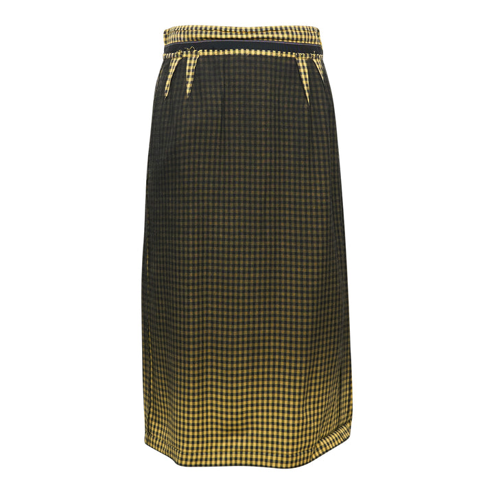 Maison Margiela Checked Wool Skirt – Available at Club 21, Official Retailer in Singapore, Malaysia & Thailand with Global Shipping Online