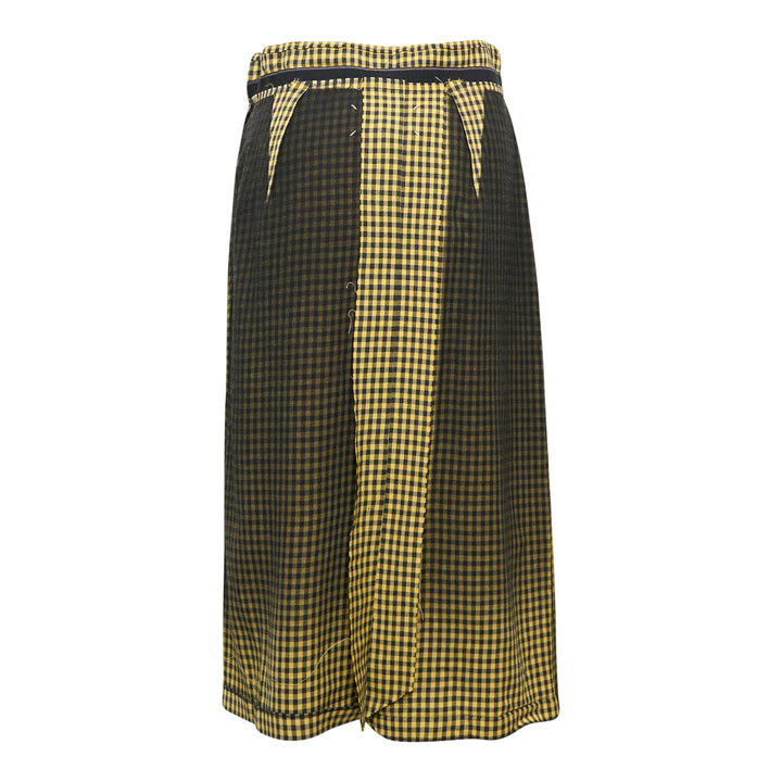 Maison Margiela Checked Wool Skirt – Available at Club 21, Official Retailer in Singapore, Malaysia & Thailand with Global Shipping Online