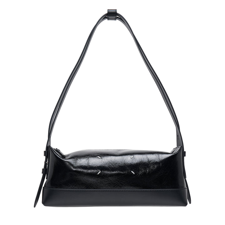Baguette Small Wrinkled Glossy Bag