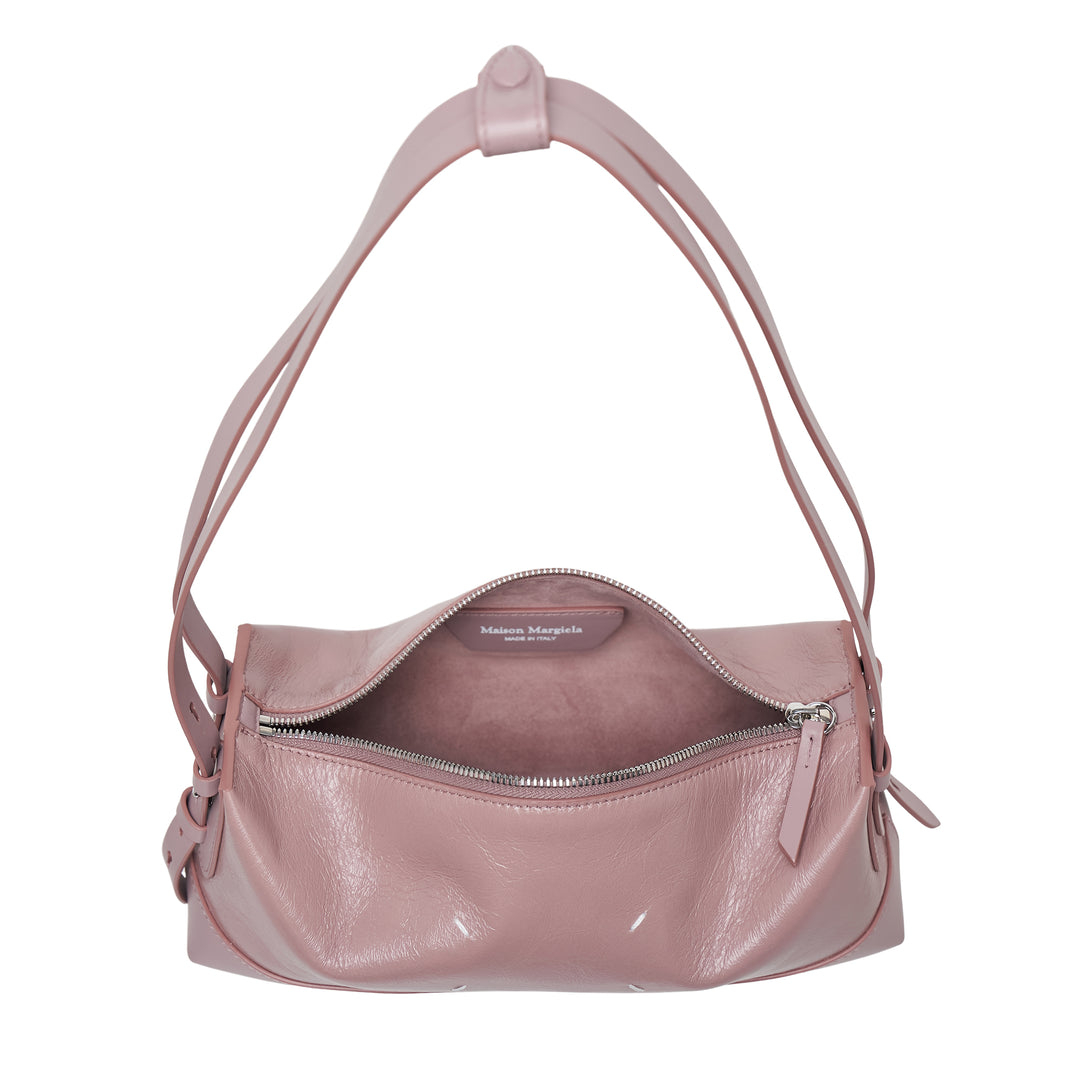 Maison Margiela Baguette Small Wrinkled Glossy Shoulder Bag – Available at Club 21, Official Retailer in Singapore, Malaysia & Thailand with Global Shipping Online