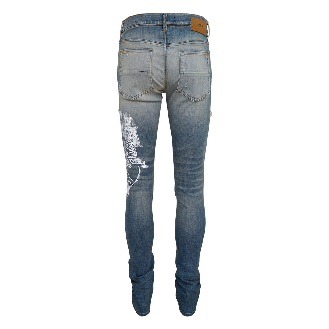 AMIRI Eagle Repair Skinny Jean