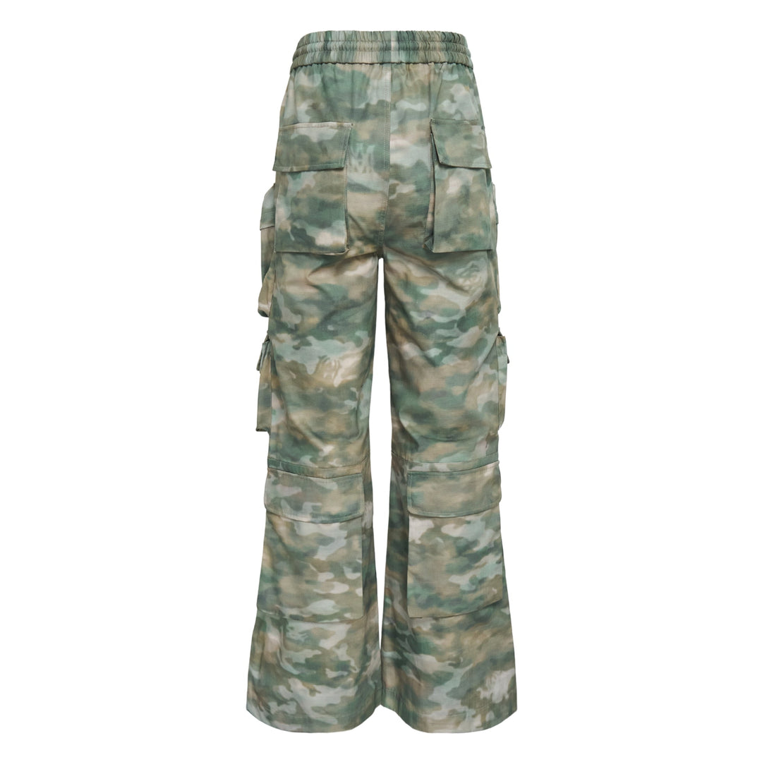 Camo Multi Pocket Cargo Pant