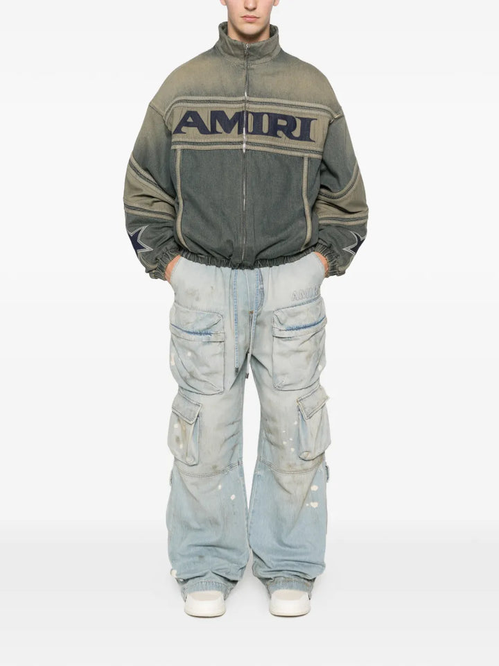 AMIRI Sport Denim Track Jacket