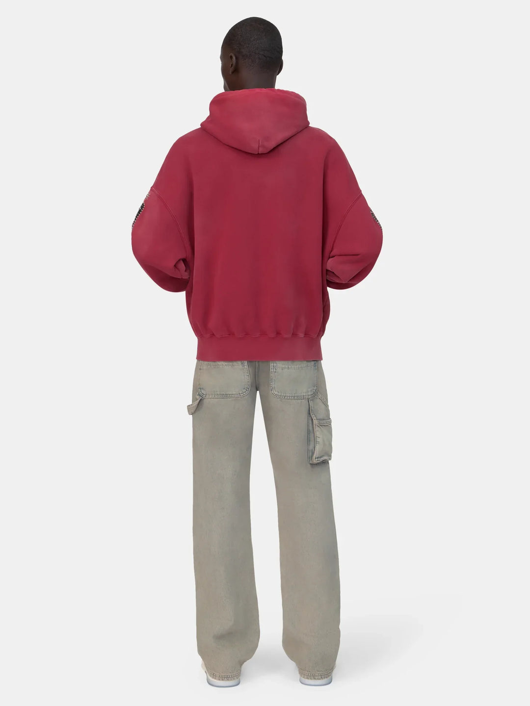 AMIRI Bones Studded Zip Hoodie