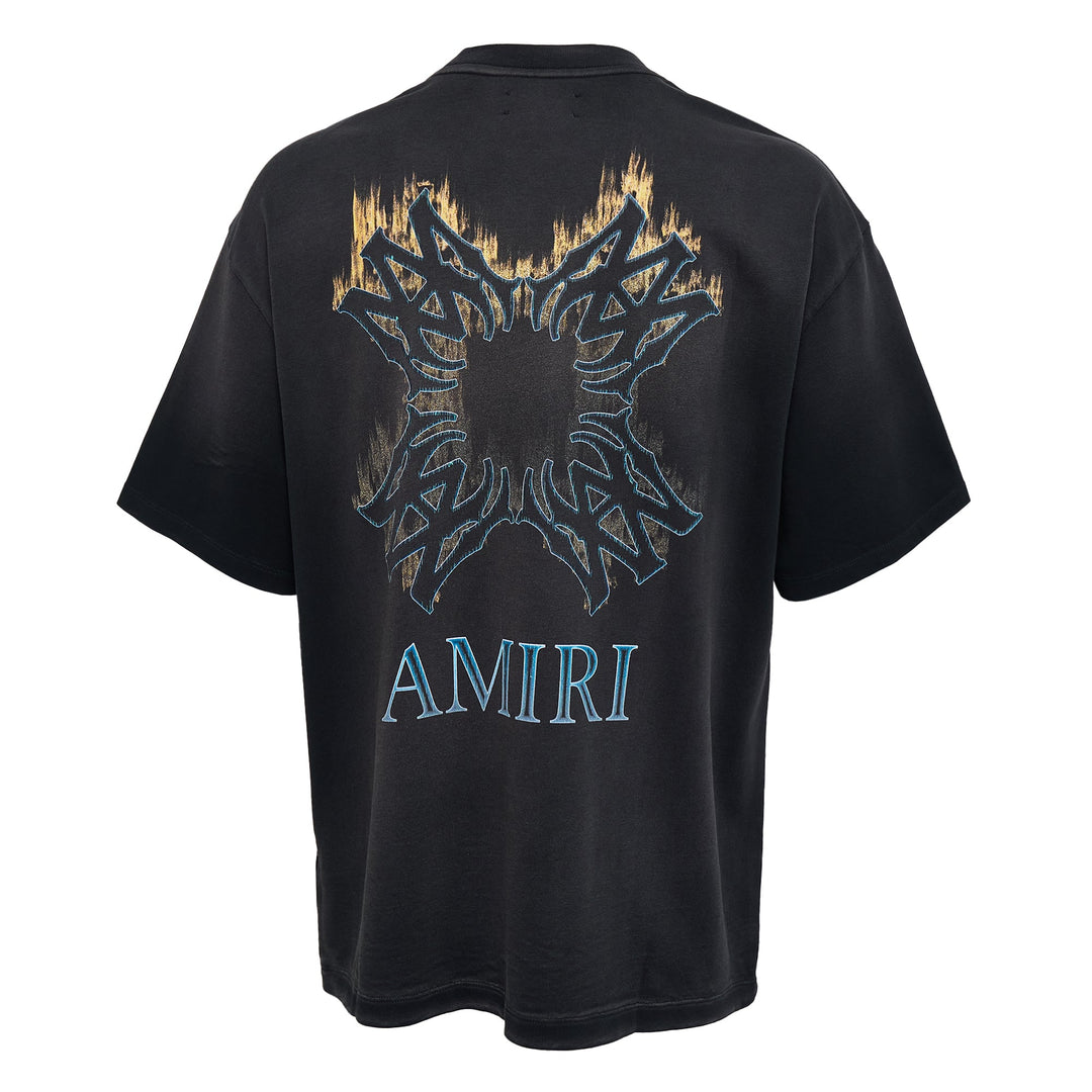 MA Quad Flames OS Tee
