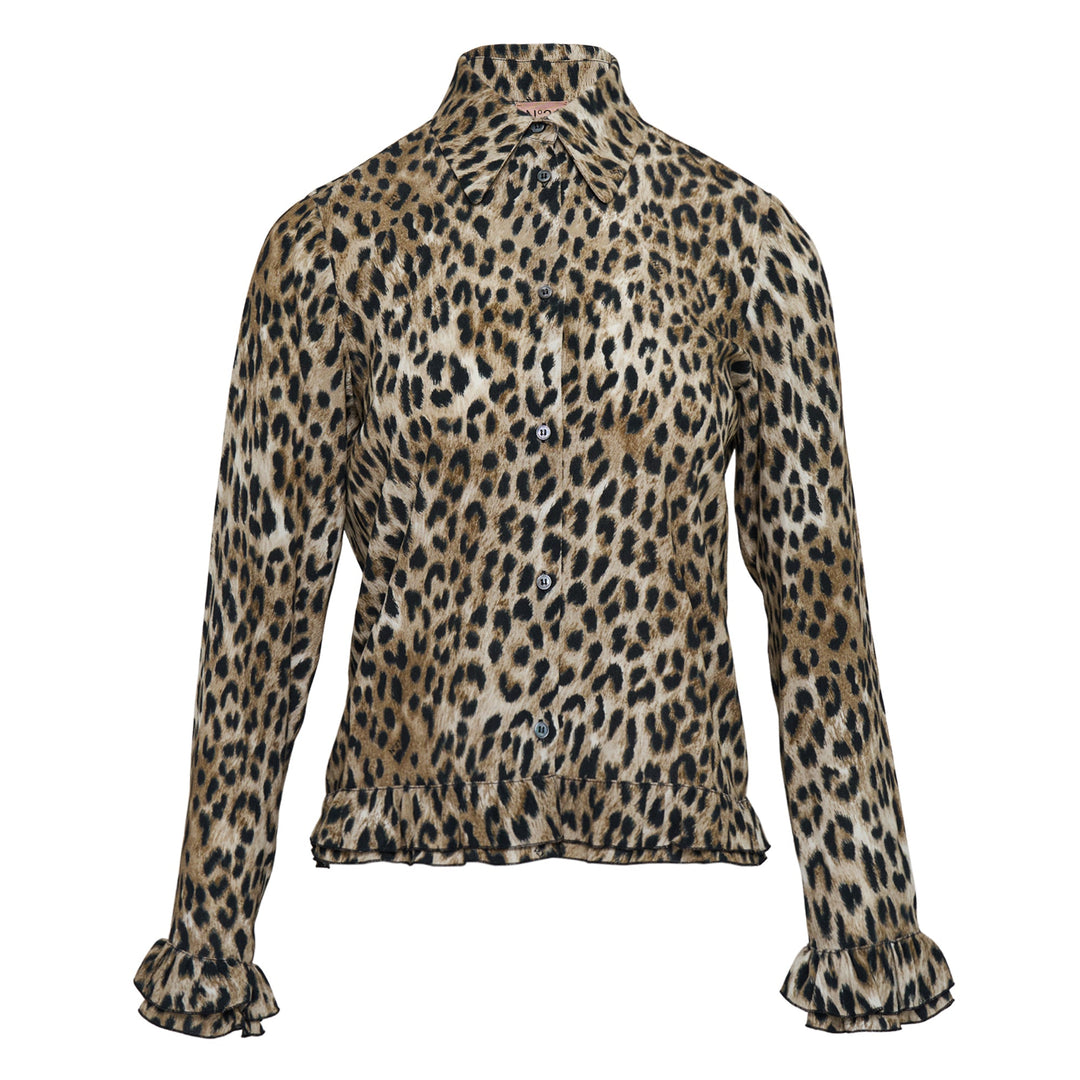 Printed Long Sleeve Blouse