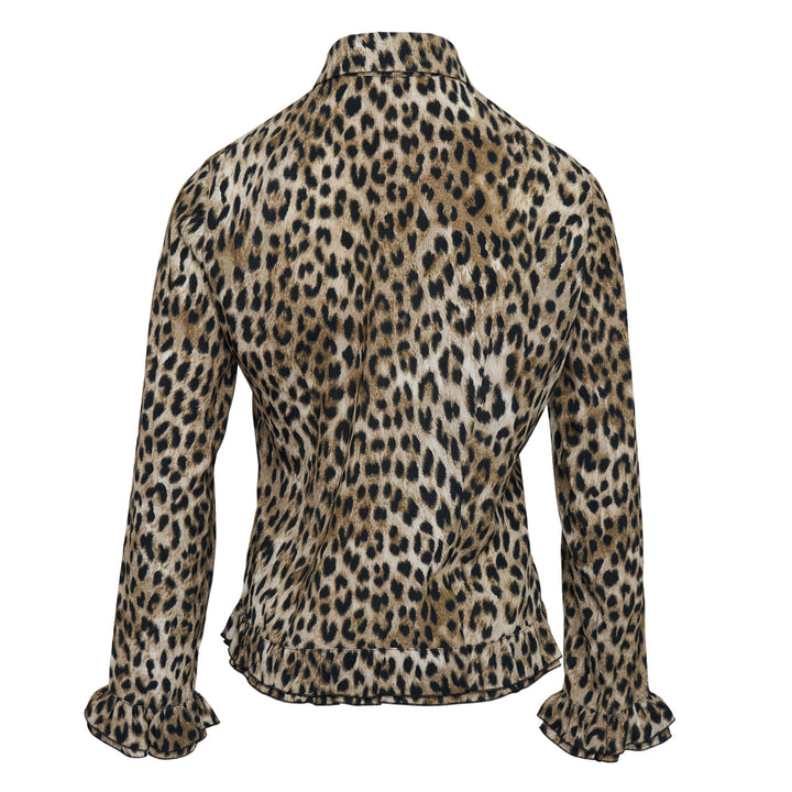 Printed Long Sleeve Blouse