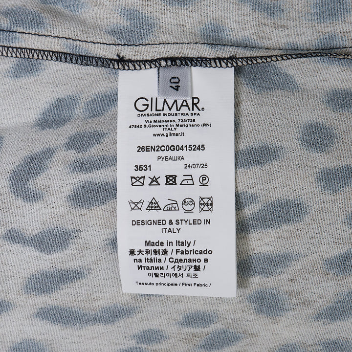 Printed Long Sleeve Blouse