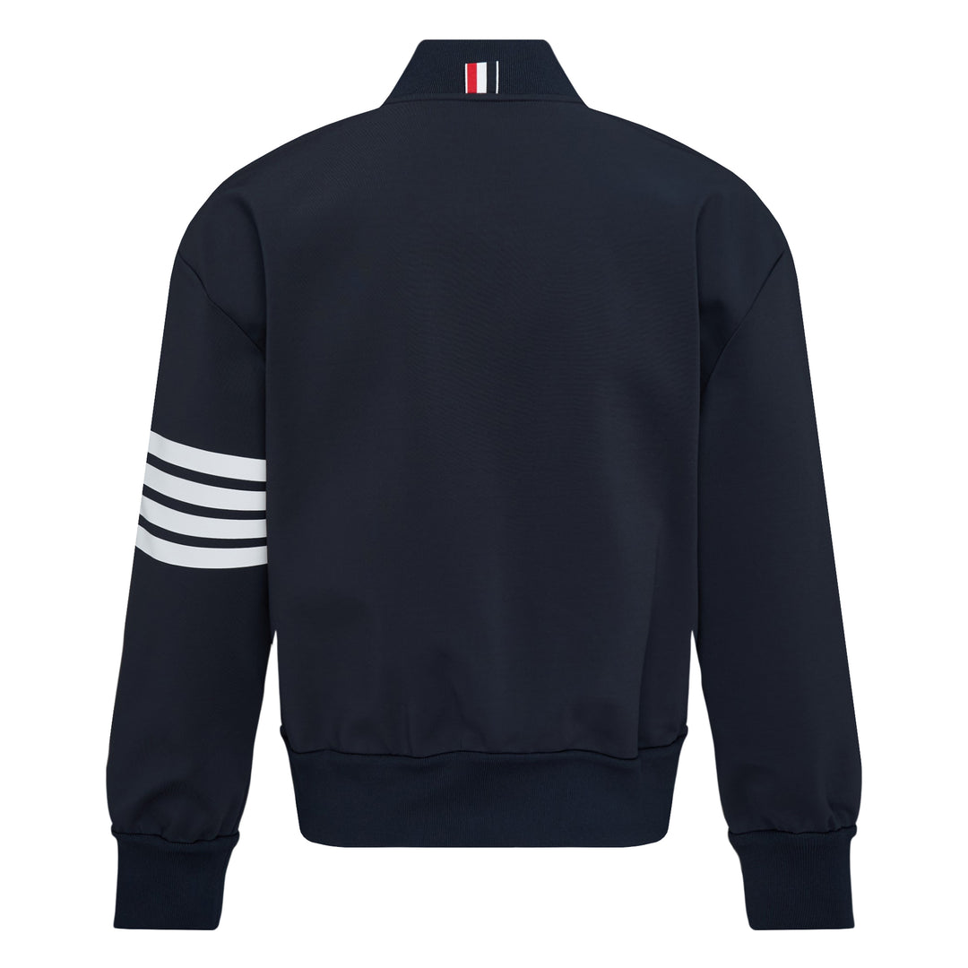 Bomber with 4 Bar Stripes