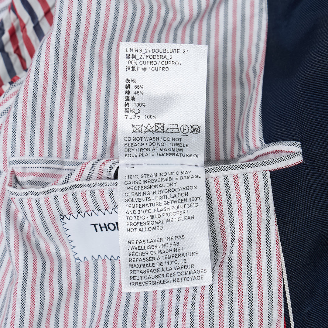 Thom Browne Wide Shoulder Unconstructed Jacket – Available at Club 21, Official Retailer in Singapore, Malaysia & Thailand with Global Shipping Online