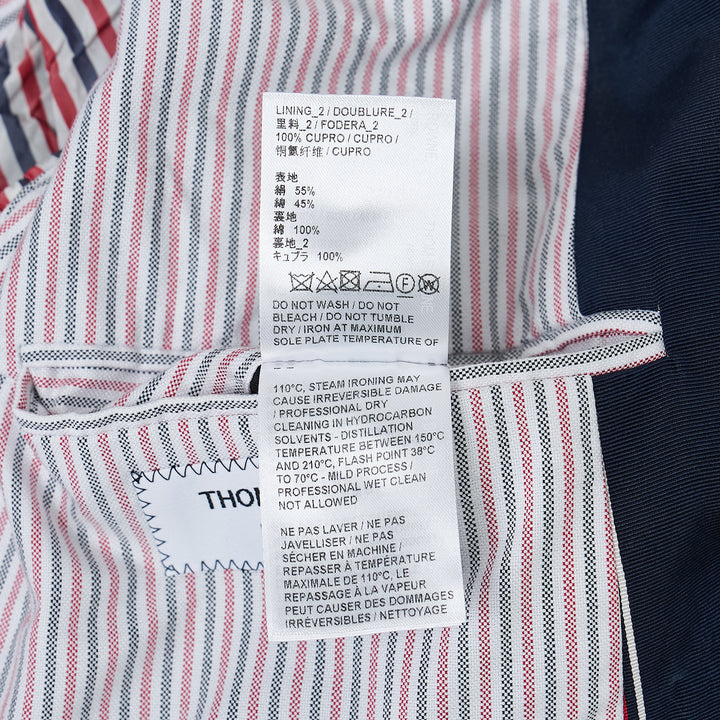 Thom Browne Wide Shoulder Unconstructed Jacket – Available at Club 21, Official Retailer in Singapore, Malaysia & Thailand with Global Shipping Online