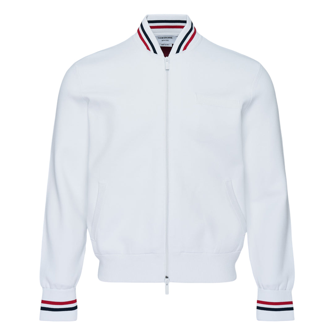 Thom Browne Zip Up Bomber Jacket – Available at Club 21, Official Retailer in Singapore, Malaysia & Thailand with Global Shipping Online