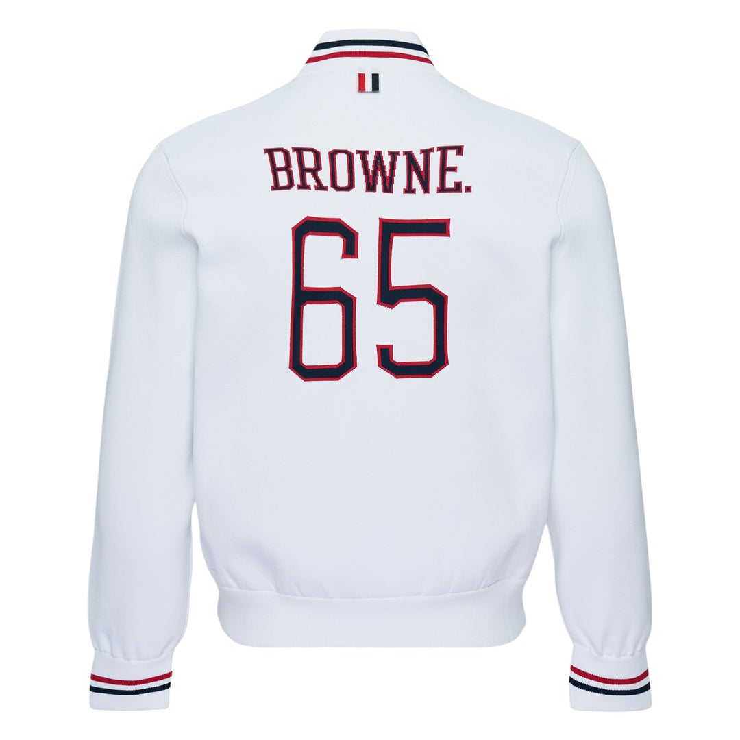 Thom Browne Zip Up Bomber Jacket – Available at Club 21, Official Retailer in Singapore, Malaysia & Thailand with Global Shipping Online