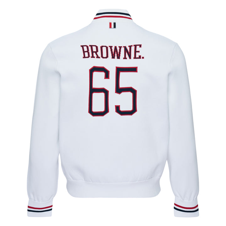 Thom Browne Zip Up Bomber Jacket – Available at Club 21, Official Retailer in Singapore, Malaysia & Thailand with Global Shipping Online