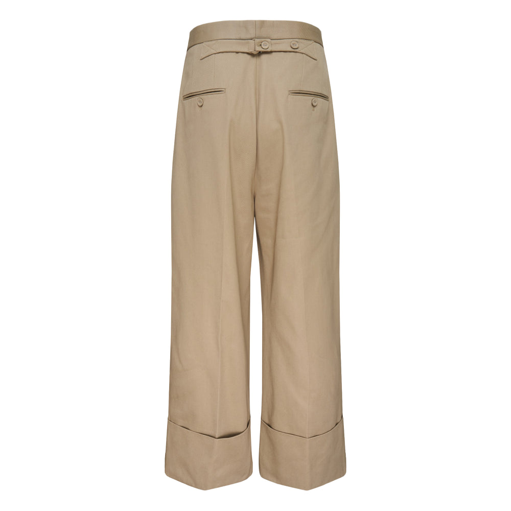 Thom Browne High Rise Double Pleat Trousers - view 2