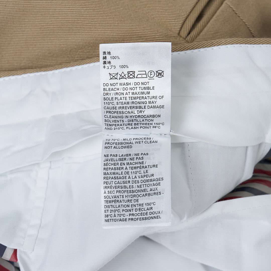 High Rise Double Pleat Trousers
