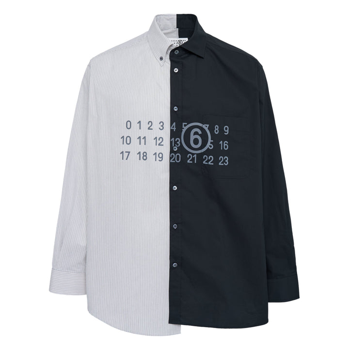 Long-Sleeved Poplin Shirt