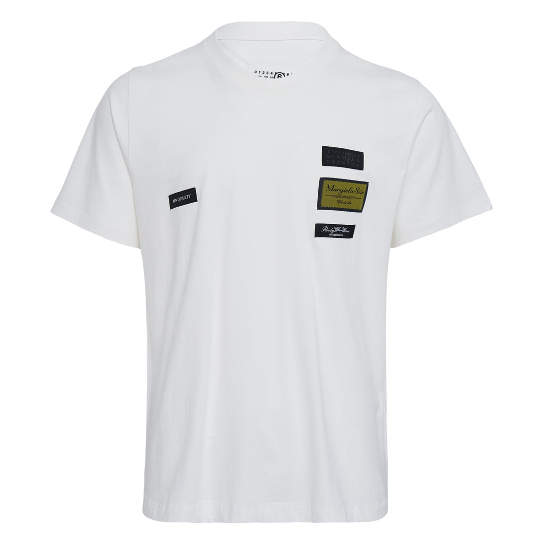 Cotton Jersey Side Lab T-Shirt