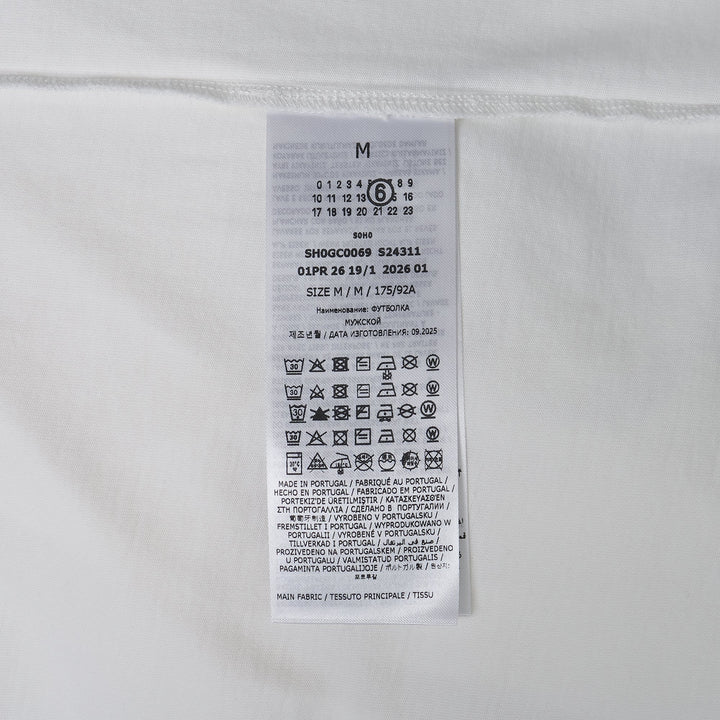 Cotton Jersey Side Lab T-Shirt