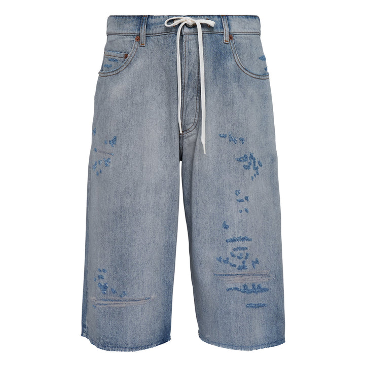 Denim Wash Shorts