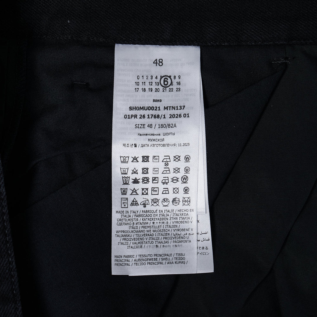 Cotton Gabardine Shorts