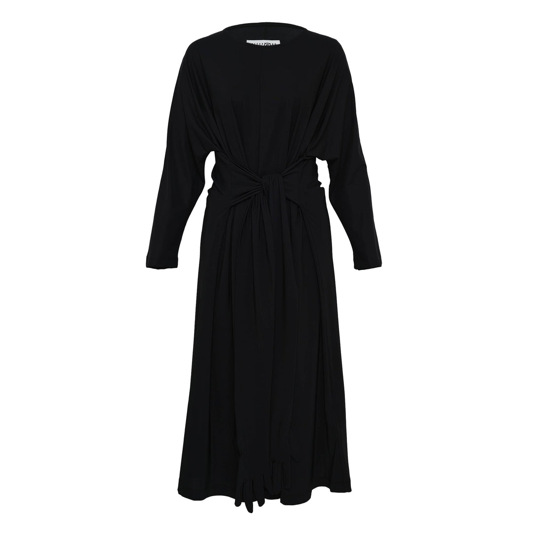 Tie Maxi Dress Lycra Jersey