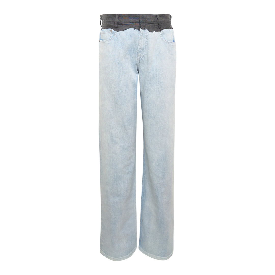 MM6 5 Pocket Light Blue Denim Pants – Available at Club 21, Official Retailer in Singapore, Malaysia & Thailand with Global Shipping Online